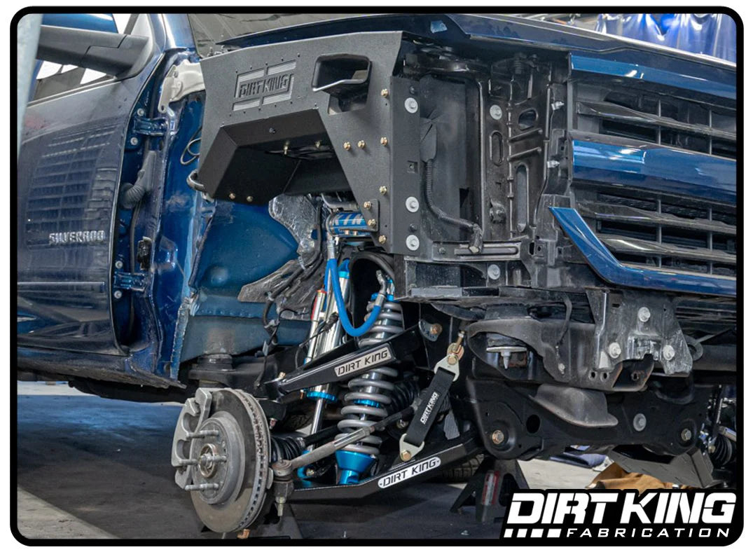14-18 GM 1500 Over-sized Front Wheel Wells Front View