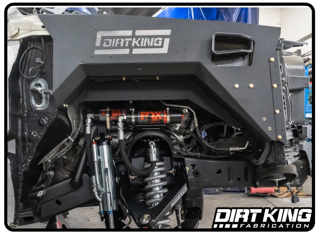 14-18 GM 1500 Over-sized Front Wheel Wells Front View