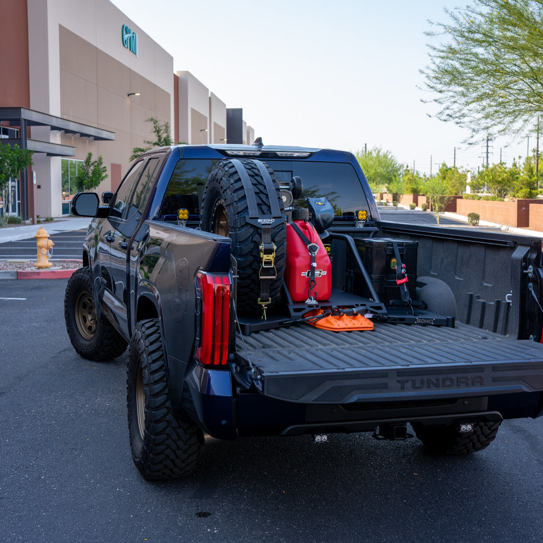 '22-24 Toyota Tundra SDHQ Built In Bed Chase Rack