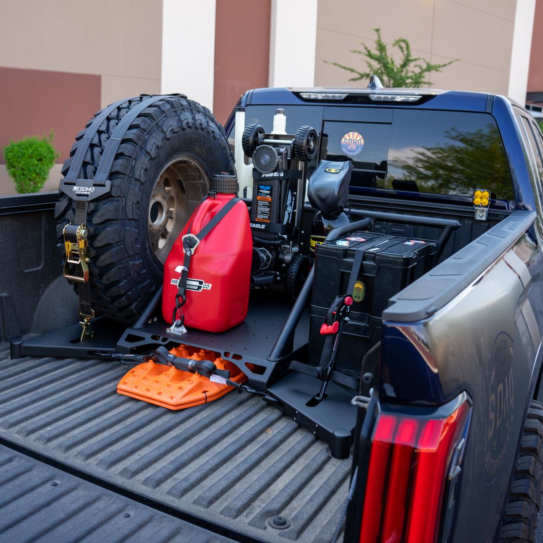 '22-24 Toyota Tundra SDHQ Built In Bed Chase Rack