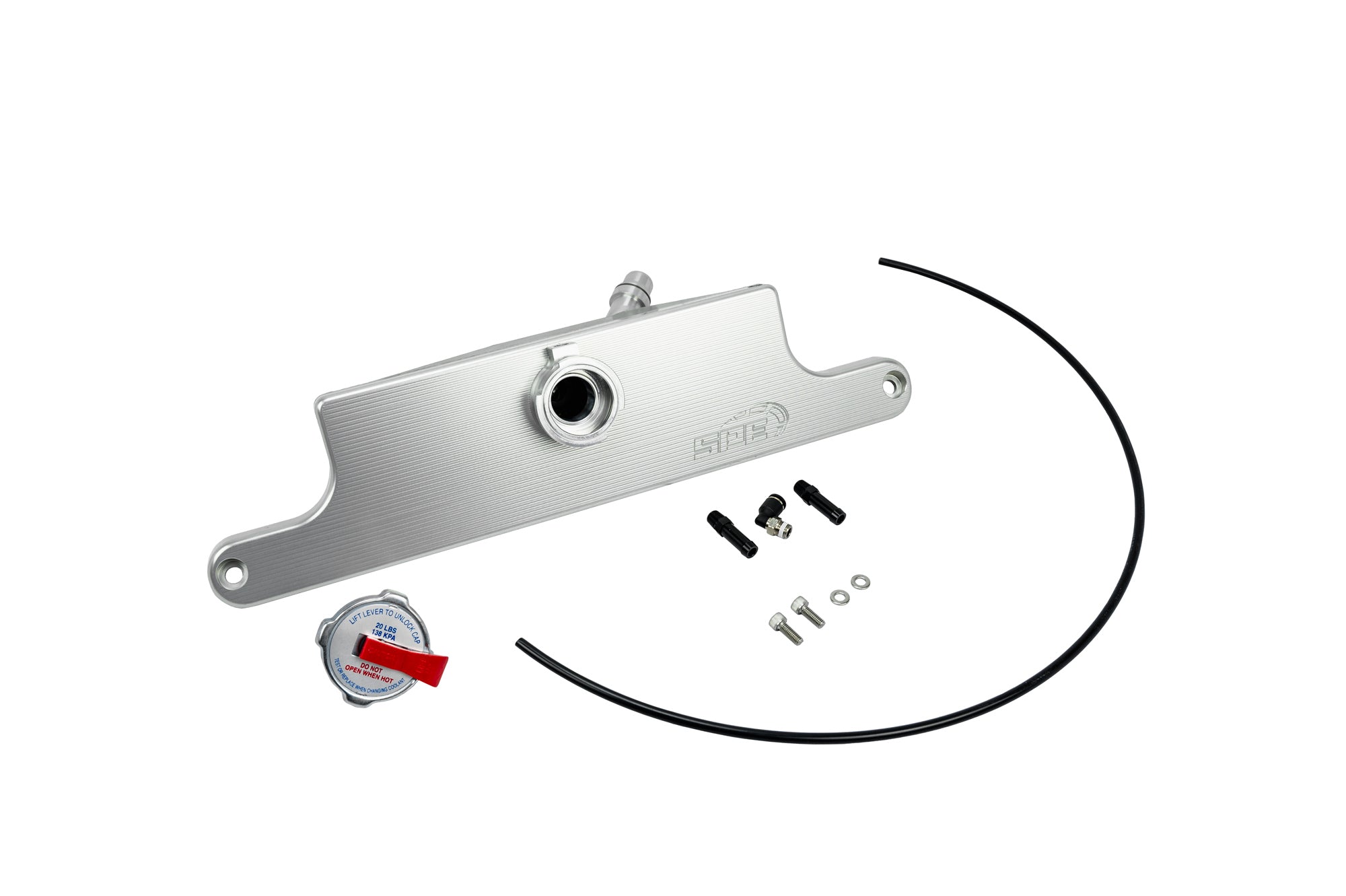 SPE Motorsport F150 Billet Degas Tank Front View