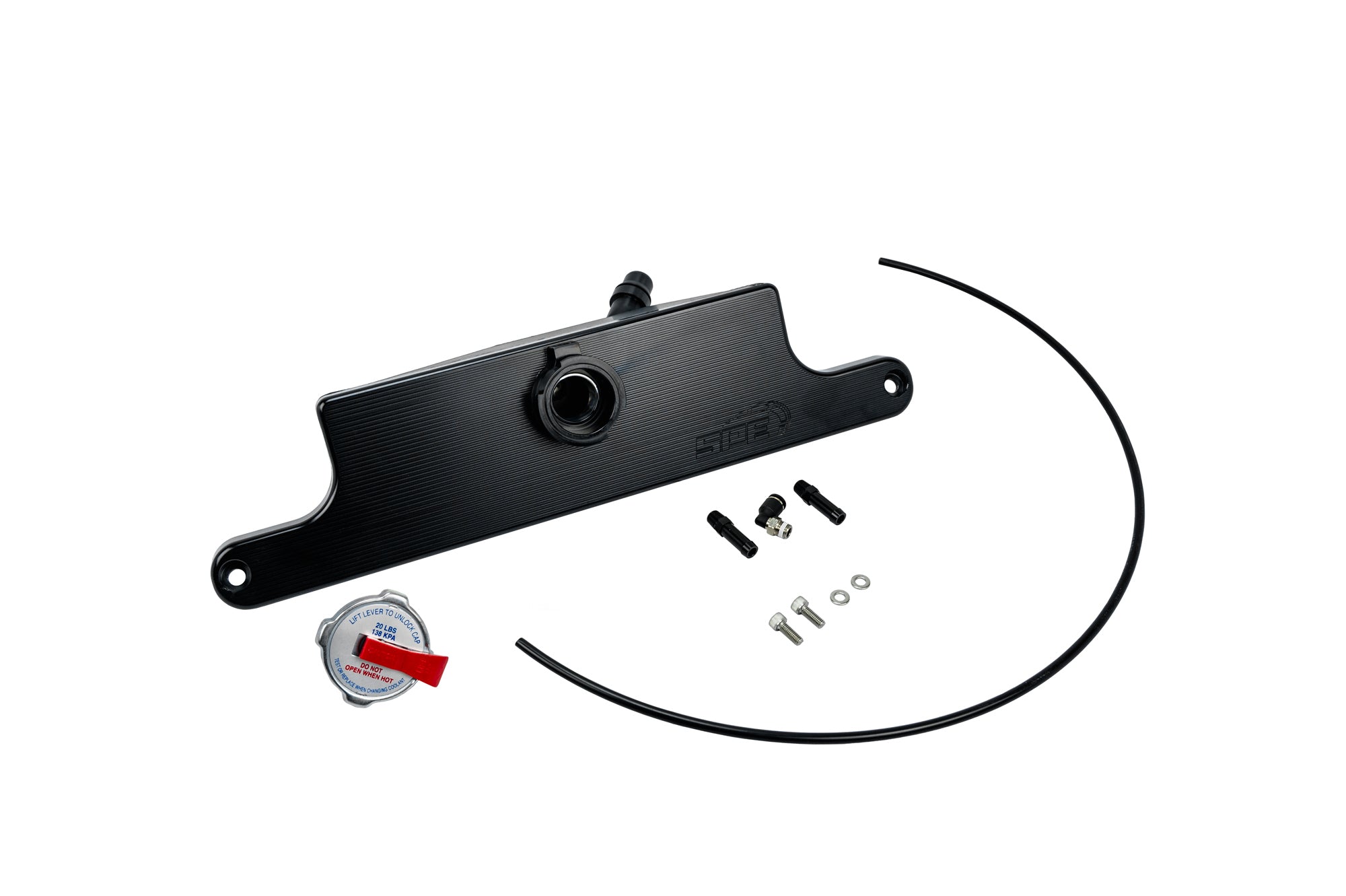 SPE Motorsport F150 Billet Degas Tank Front View