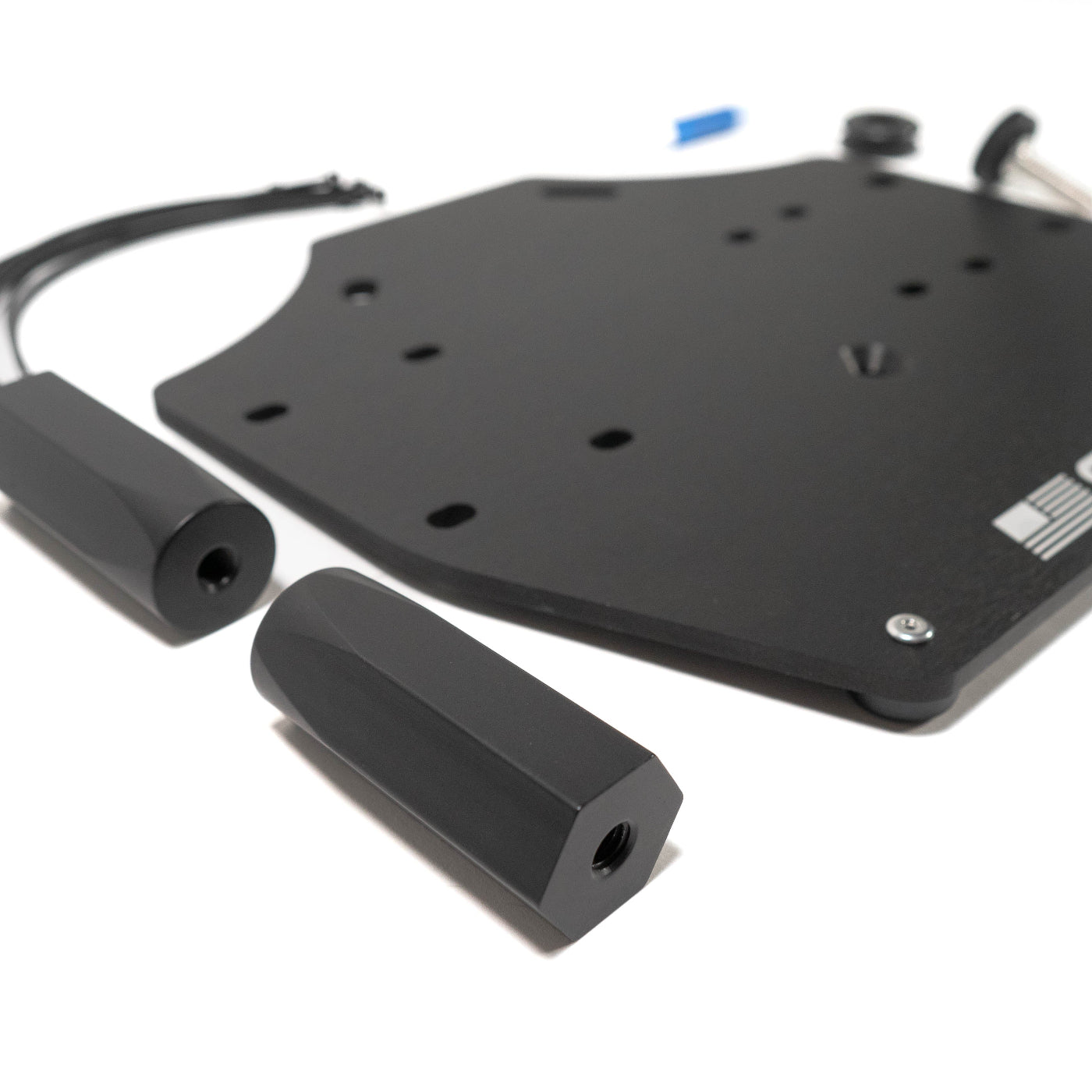 2017-2025 F250/F350/F450 ARB Air Compressor Mount display of included parts and hardware 