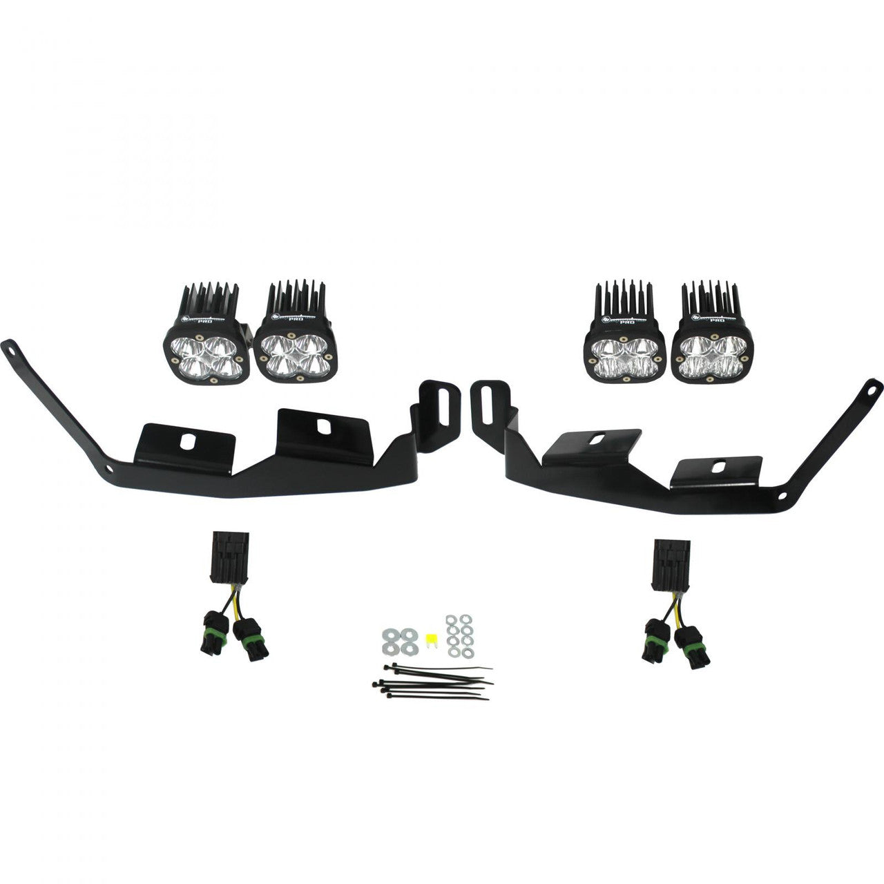 Polaris Squadron Unlimited Headlight Kit - Polaris 2018-21 RZR RS1; 2014-22 RZR XP 1000; 2018-21 RZR XP Turbo-S Front View