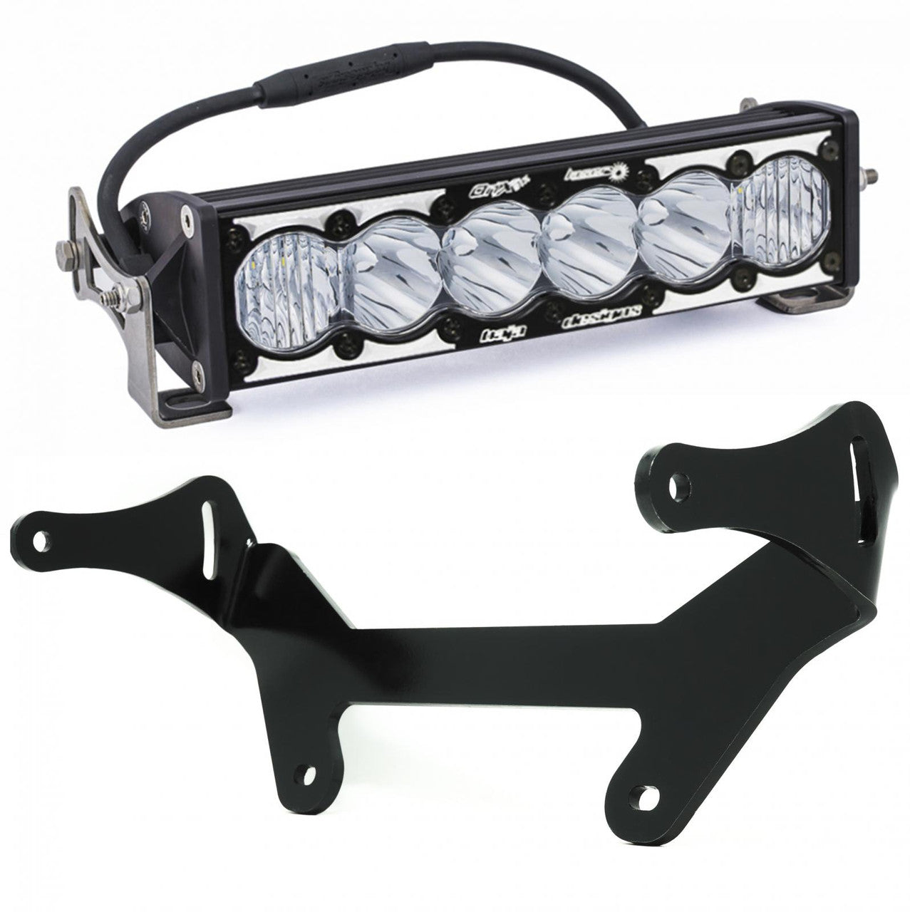 Can-Am OnX6+ LED/Laser Hybrid 10 Inch Shock Mount Light Bar Kit - Can-Am 2017-24 Maverick X3
