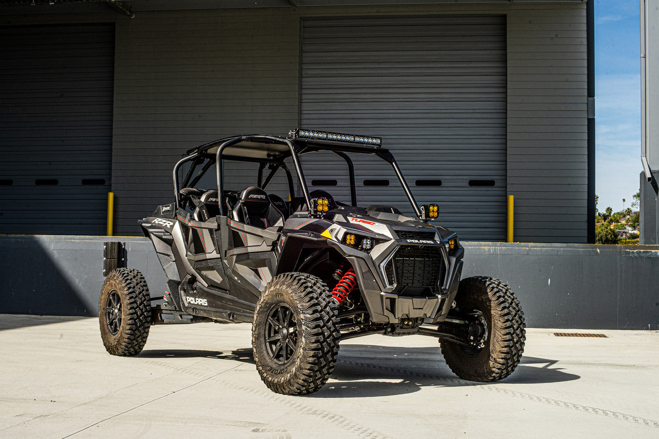 Polaris S8 30 Inch Roof Mount Light Bar Kit - Polaris 2016-21 RZR Turbo/S; 2015-21 RZR 900; 2014-22 RZR XP 1000