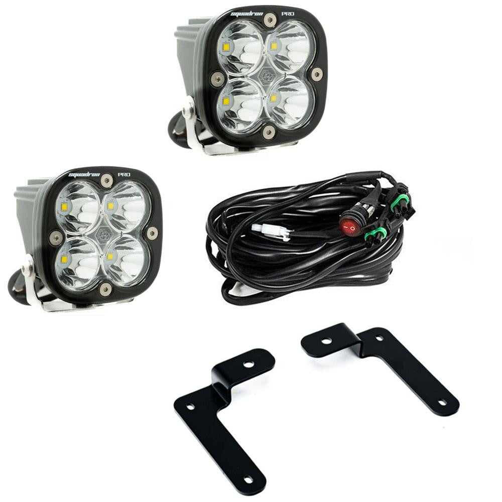 2018-2024 Jeep JL / 392 / 2020-2024 Jeep JT Squadron Pro A-Pillar Light Kit