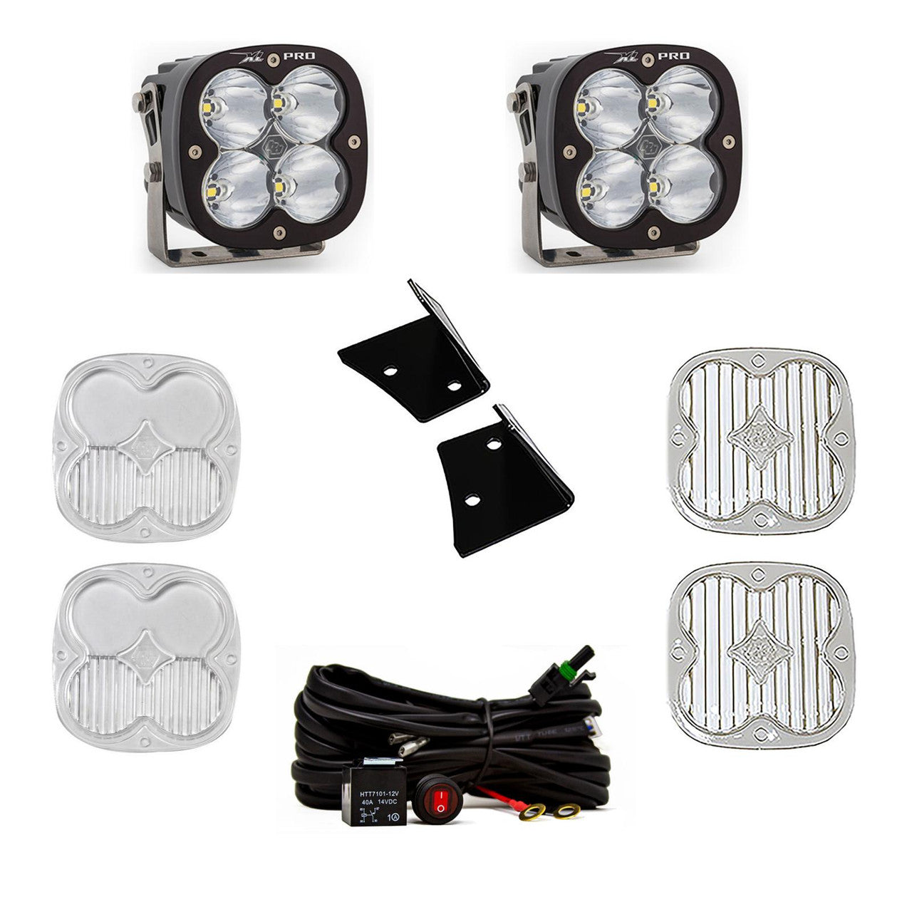 Jeep JK XL Pro A-Pillar Light Kit - Jeep 2007-18 Wrangler JK