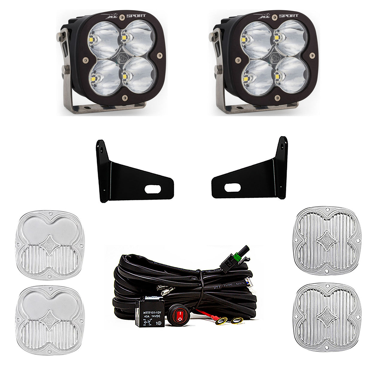 Can-Am XL Sport A-Pillar Light Kit - Can-Am 2017-24 Maverick X3