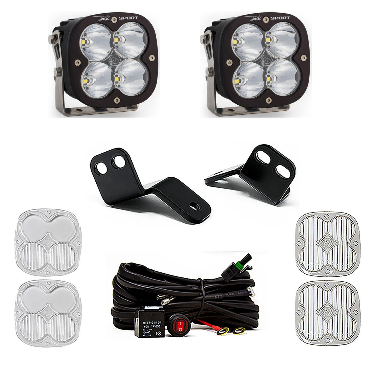 Polaris XL Sport A-Pillar Light Kit - Polaris 2014-22 RZR XP 1000; XP Turbo; Turbo S