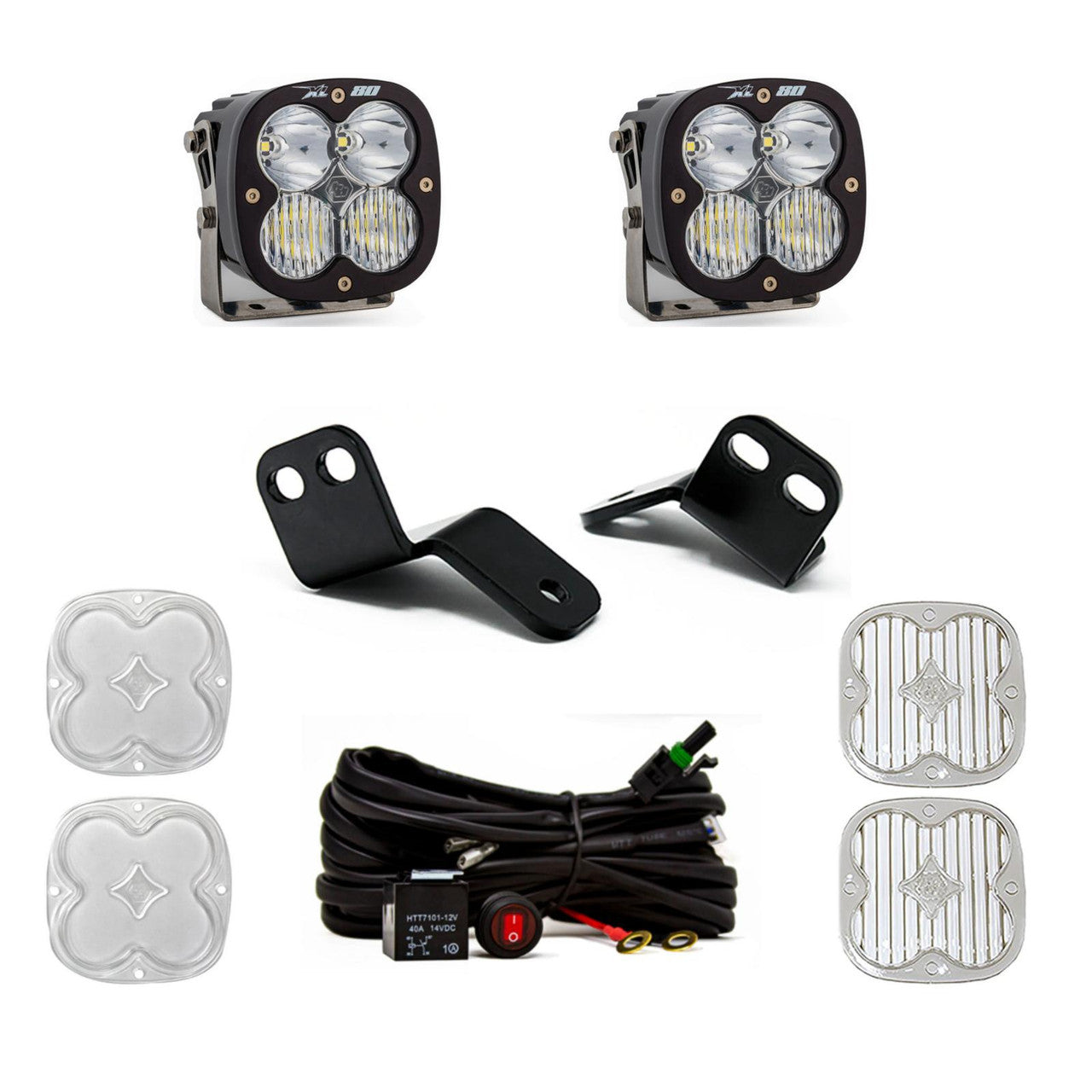 Polaris XL80 A-Pillar Light Kit - Polaris 2014-22 RZR XP 1000; XP Turbo; Turbo S