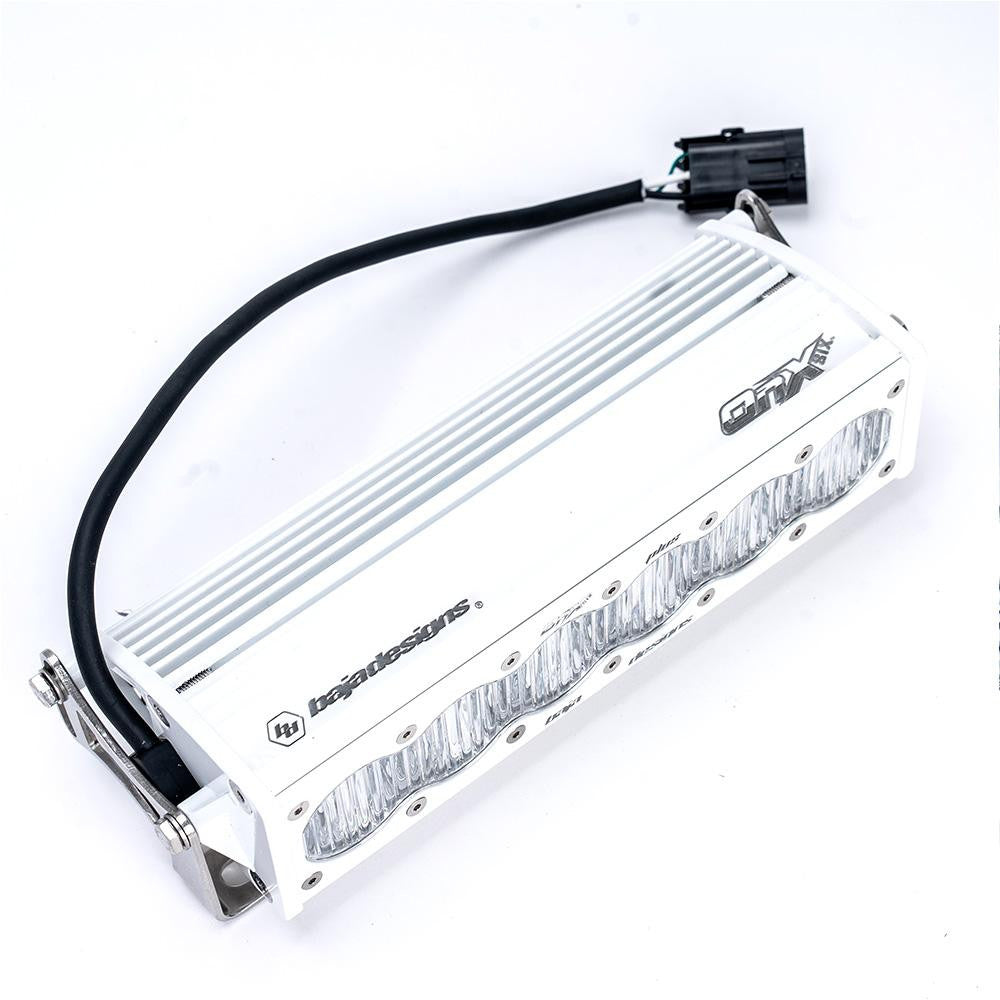 OnX6+ White Straight LED Light Bar - Clear Driving/Combo Top View Display 