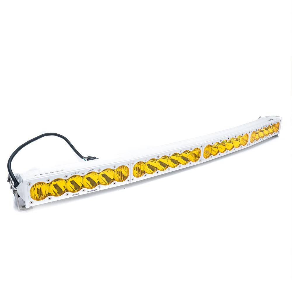 OnX6 White Arc LED Light Bar, Amber - Driving/Combo Display 