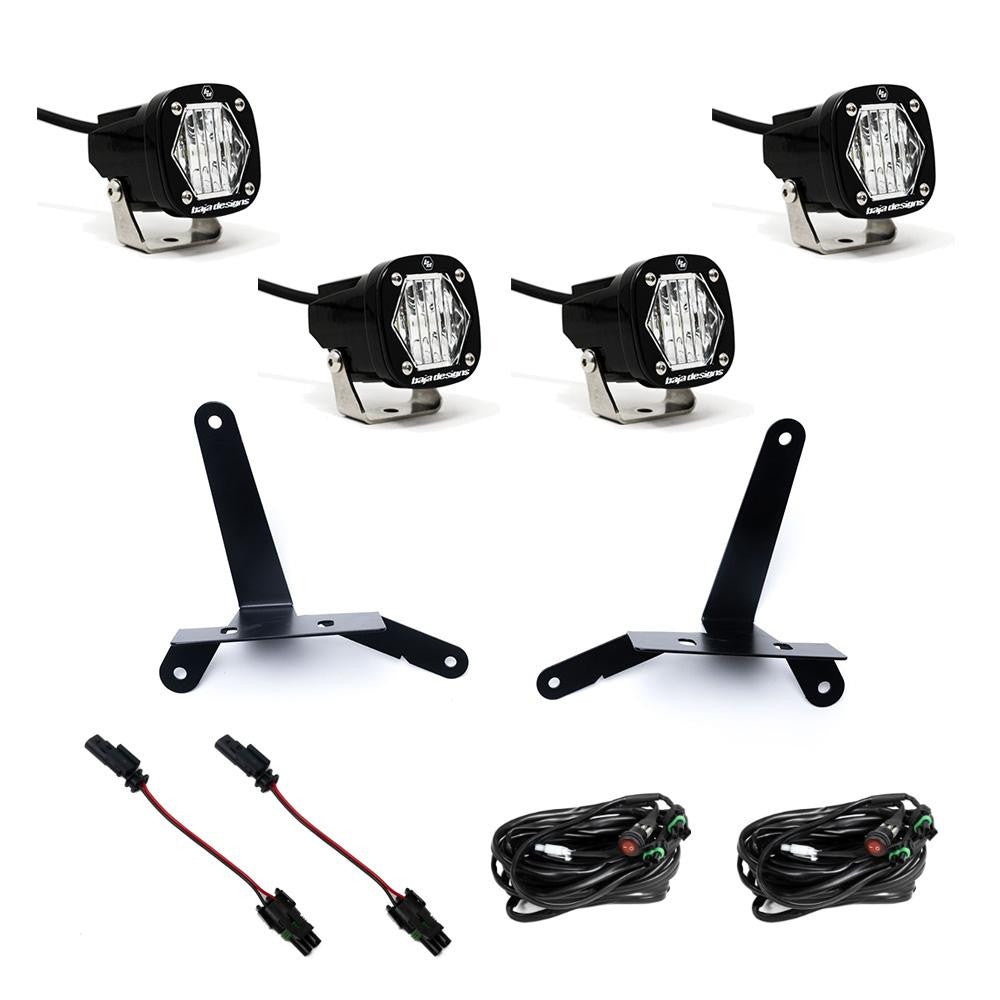 S1 Dual Fog Pocket LED Light Kit - 2024-2026 Chevrolet Silverado 2500/3500