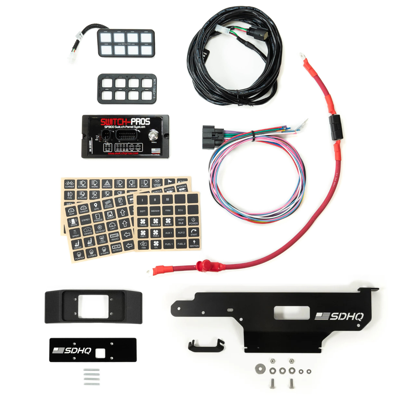 2017-2022 Ford F250/350 SDHQ Built Complete Switch Pros Mounting Kit