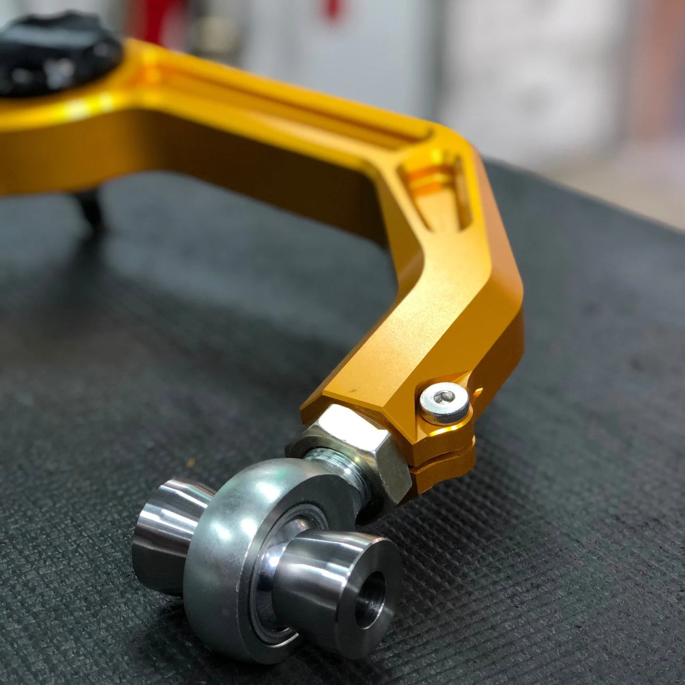 '05-22 Toyota Tacoma Kibbetch Billet Aluminum Upper Control Arms close-up