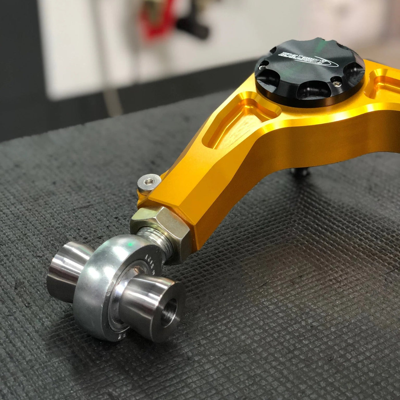 '05-22 Toyota Tacoma Kibbetch Billet Aluminum Upper Control Arms close-up