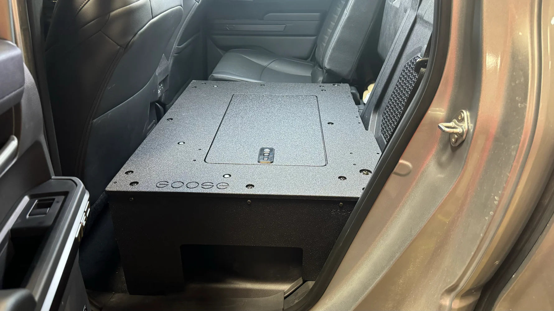 Toyota Tacoma - 2024-Present - 4th Gen - Non-Hybrid - Double Cab - Explore Series - Seat Delete Plate System - Second Row