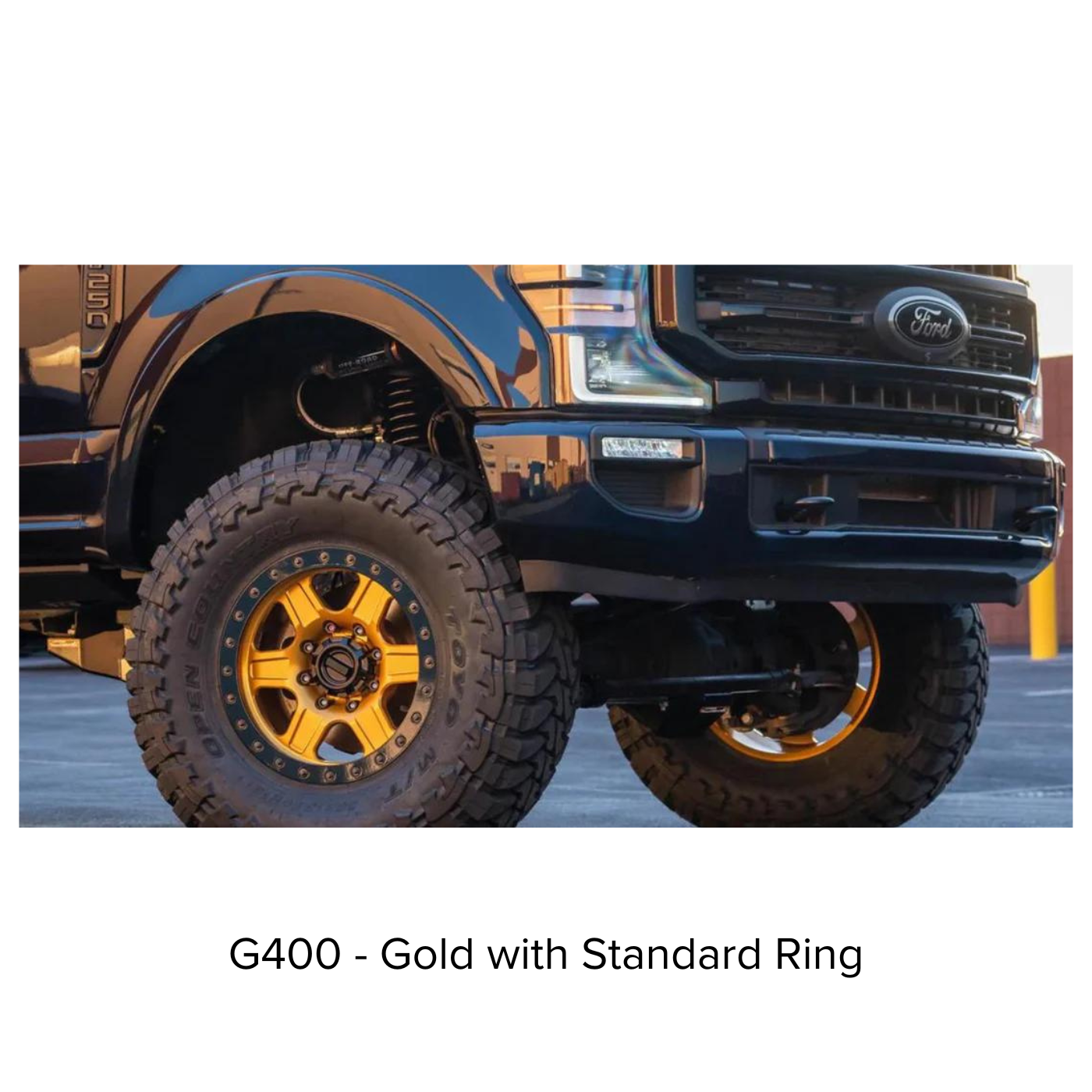 G400 Simulated Beadlock Wheel 20x10.0" 8 Lug - Standard Ring