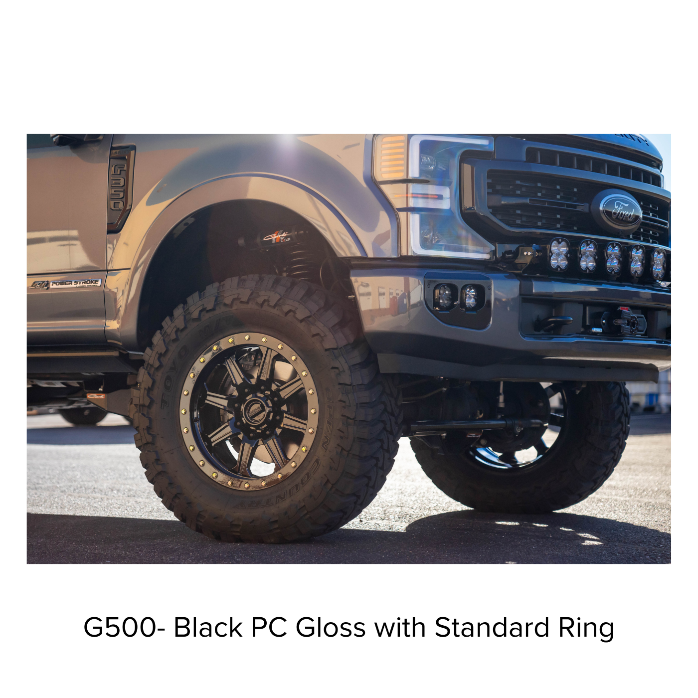 G500 Simulated Beadlock Wheel 20x10.0" 8 Lug - Standard Ring