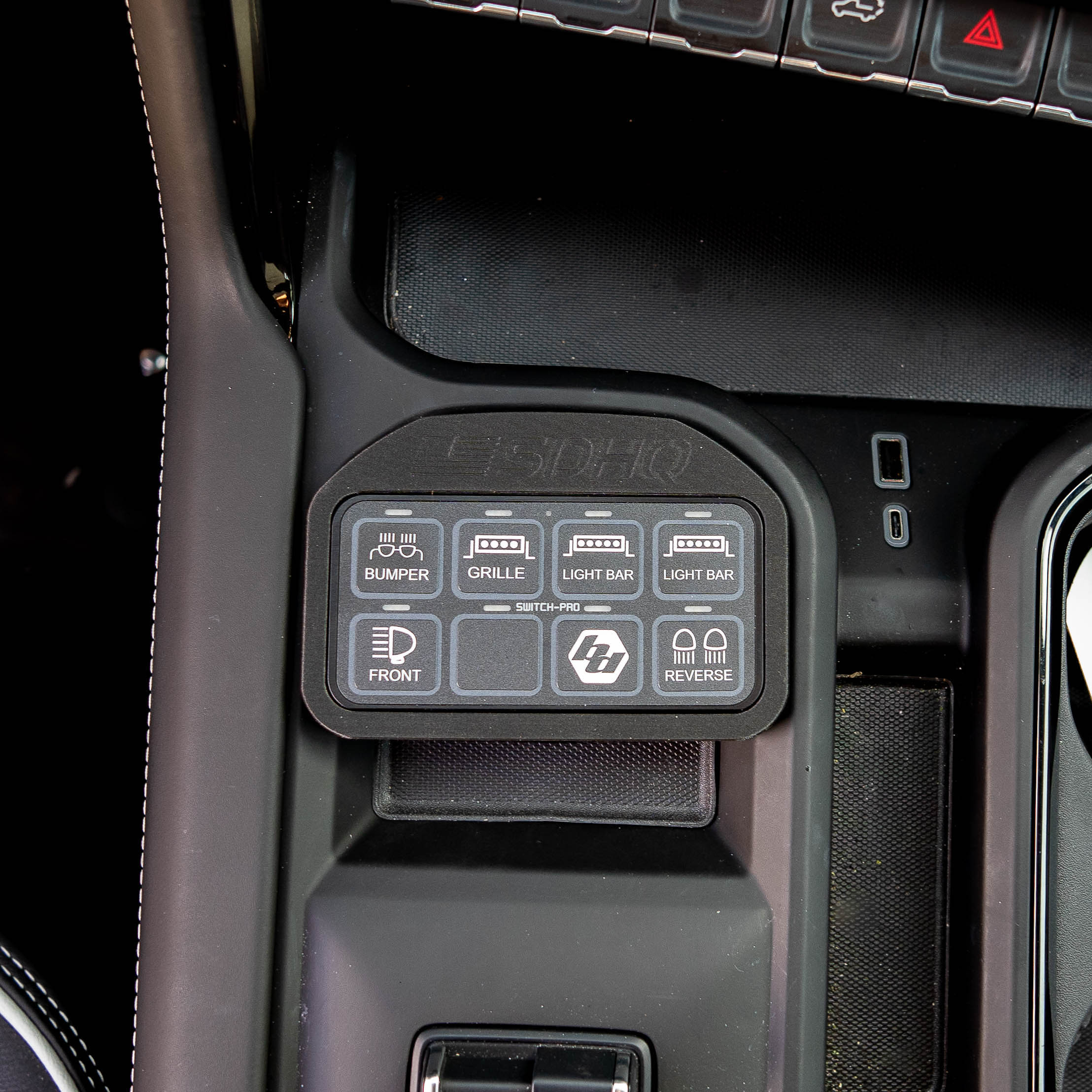 SDHQ Built '24-25 GMC Sierra 2500/3500 Switch Pros Keypad Mounts  installed 