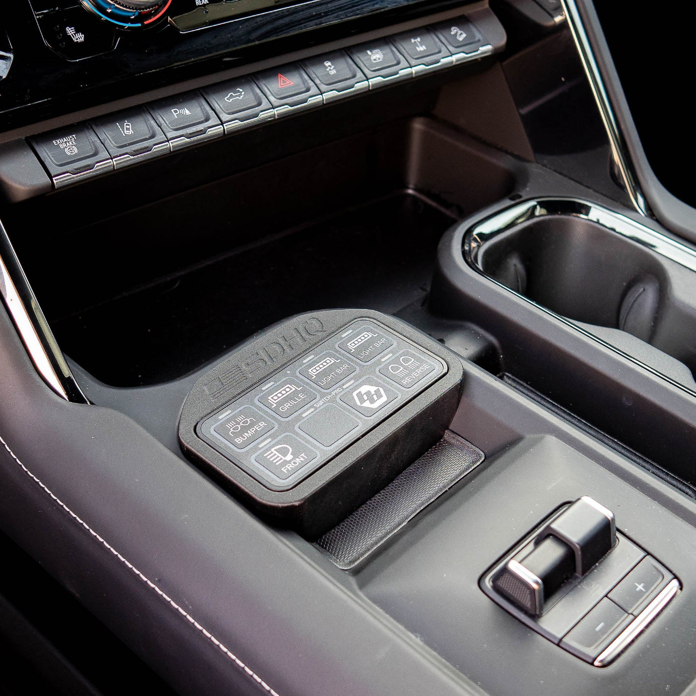 SDHQ Built '24-25 GMC Sierra 2500/3500 Switch Pros Keypad Mounts installed 