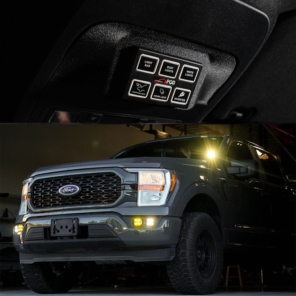 Mini6 SourceLT Vehicle Kit - Ford 2021+ F-150; 2021+ F-150 Raptor, 2024+ F-150 Raptor 37/R (Copy)