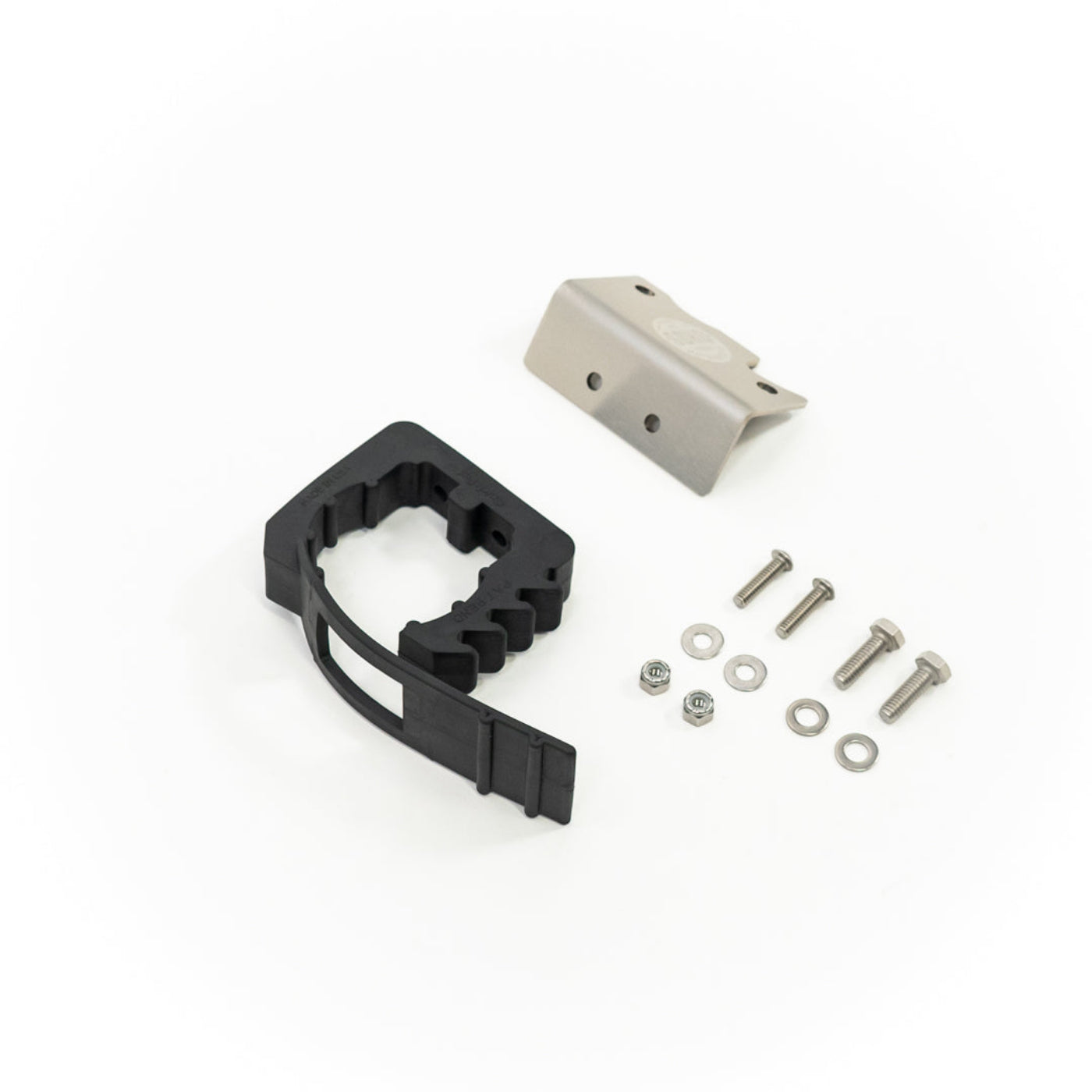 SDHQ Built GPI Fuel Pump Quick Fist Mount display of included parts and hardware 