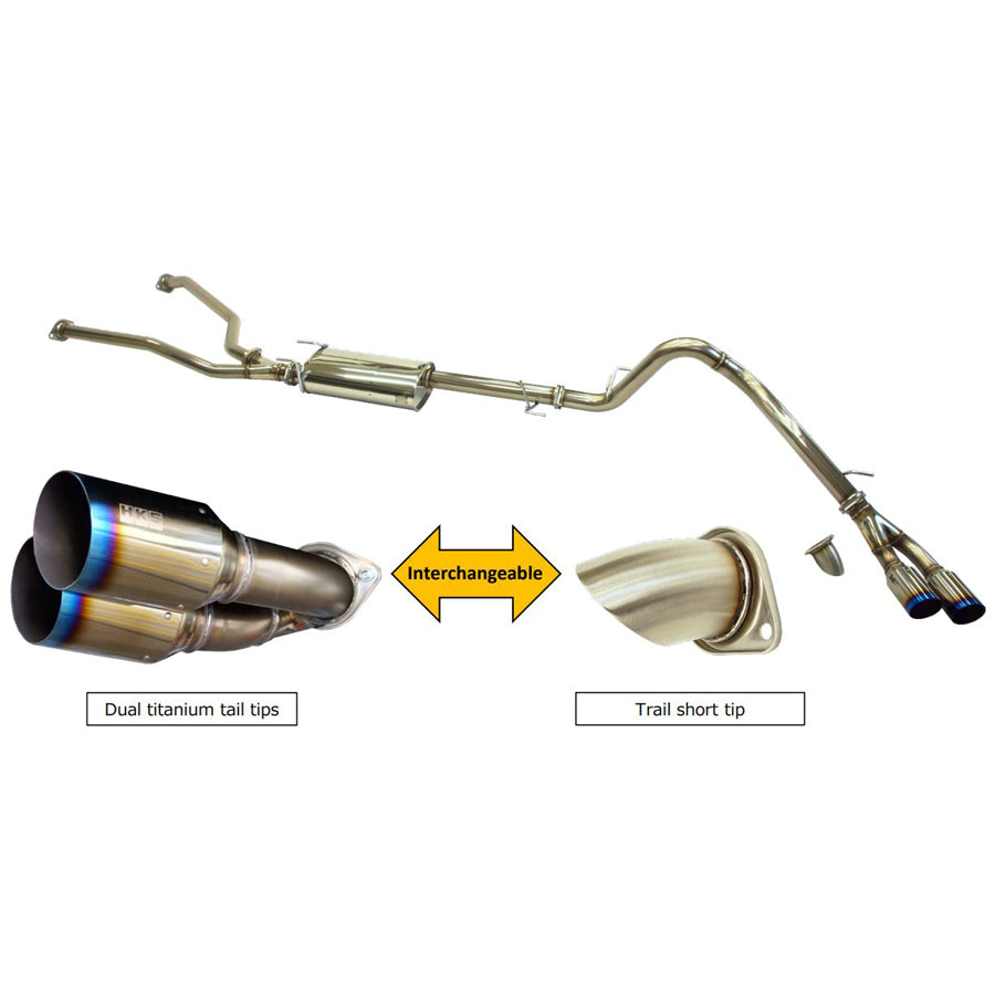 '22+ Toyota Tundra HKS Legamax Trail Master Catback Exhaust System