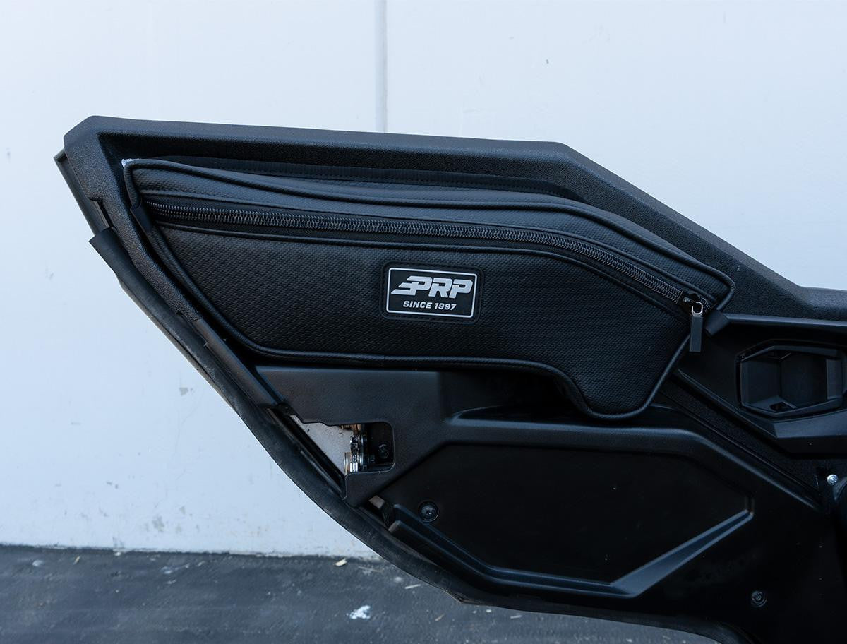 PRP Front Upper Door Bags for 16+ Polaris General (Pair) Front View