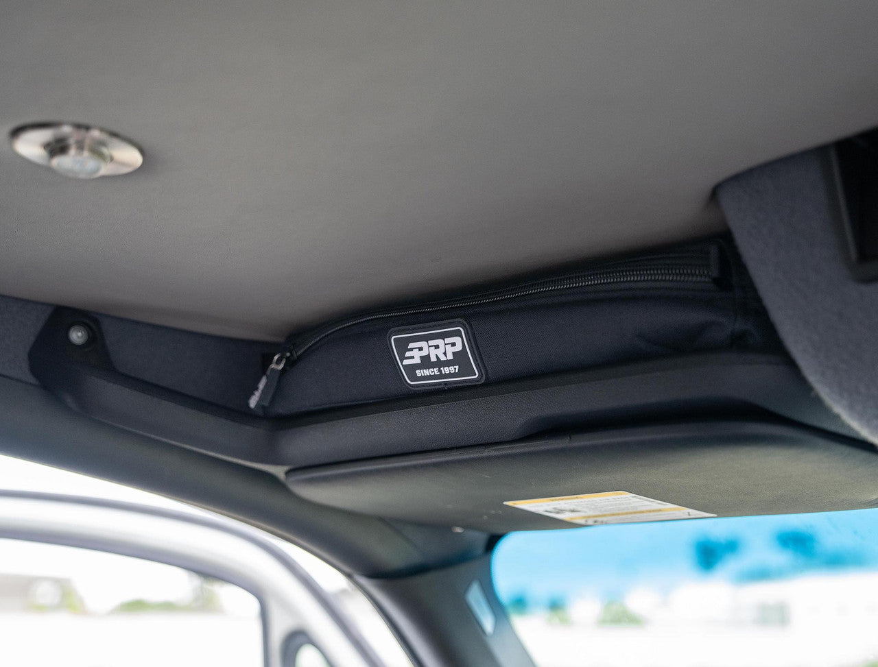 PRP Overhead Shelf Bags for 2019+ Mercedes Sprinter Van (Pair) Front View