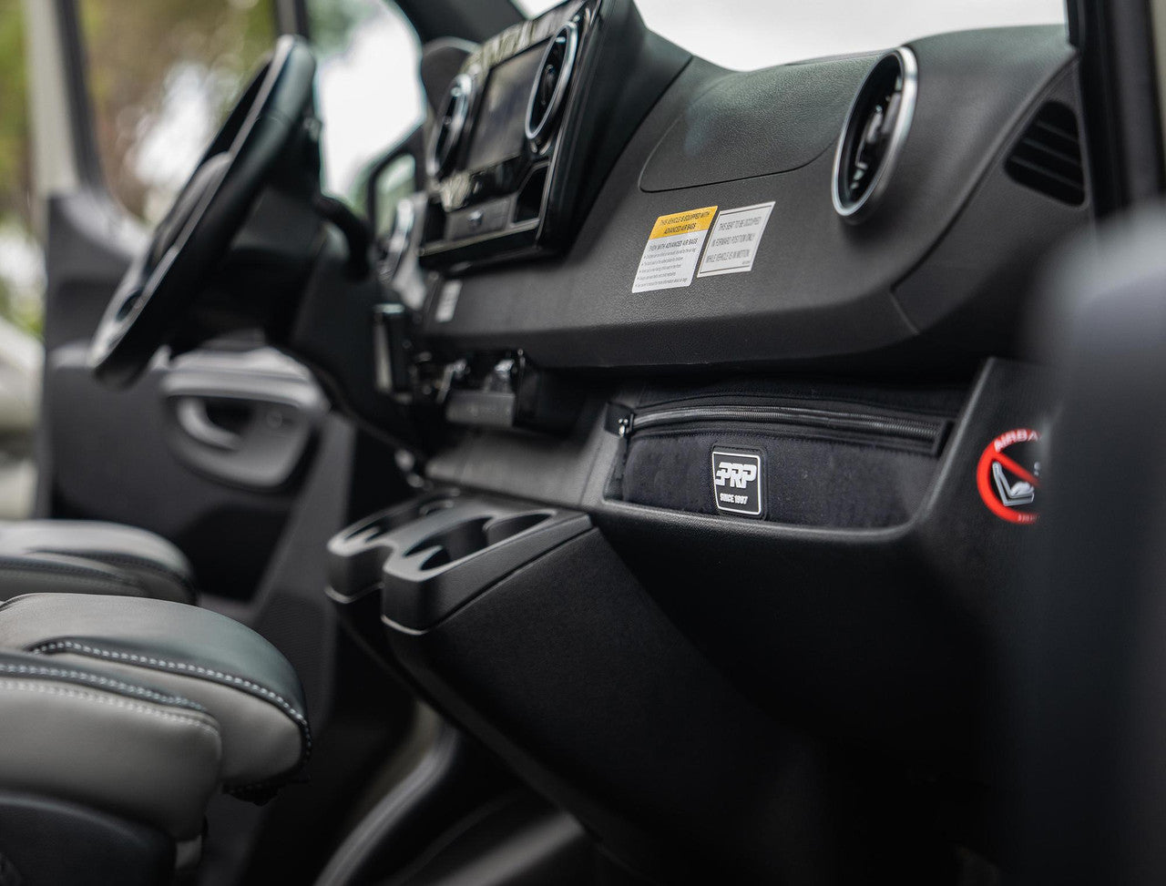 PRP Dash Bag for 2019+ Mercedes Sprinter Van Front View