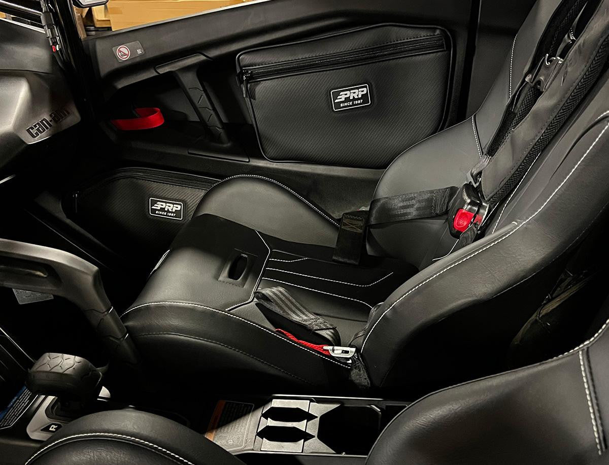 PRP Door Bags for Can-Am Maverick R (Pair) Front View