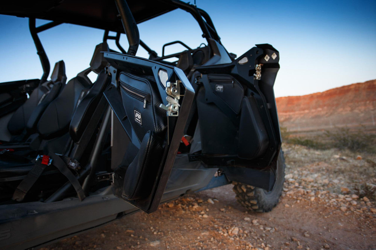 PRP Rear Door Bags for Polaris RZR PRO XP4, PRO R4, Turbo R4 (Pair) Front View