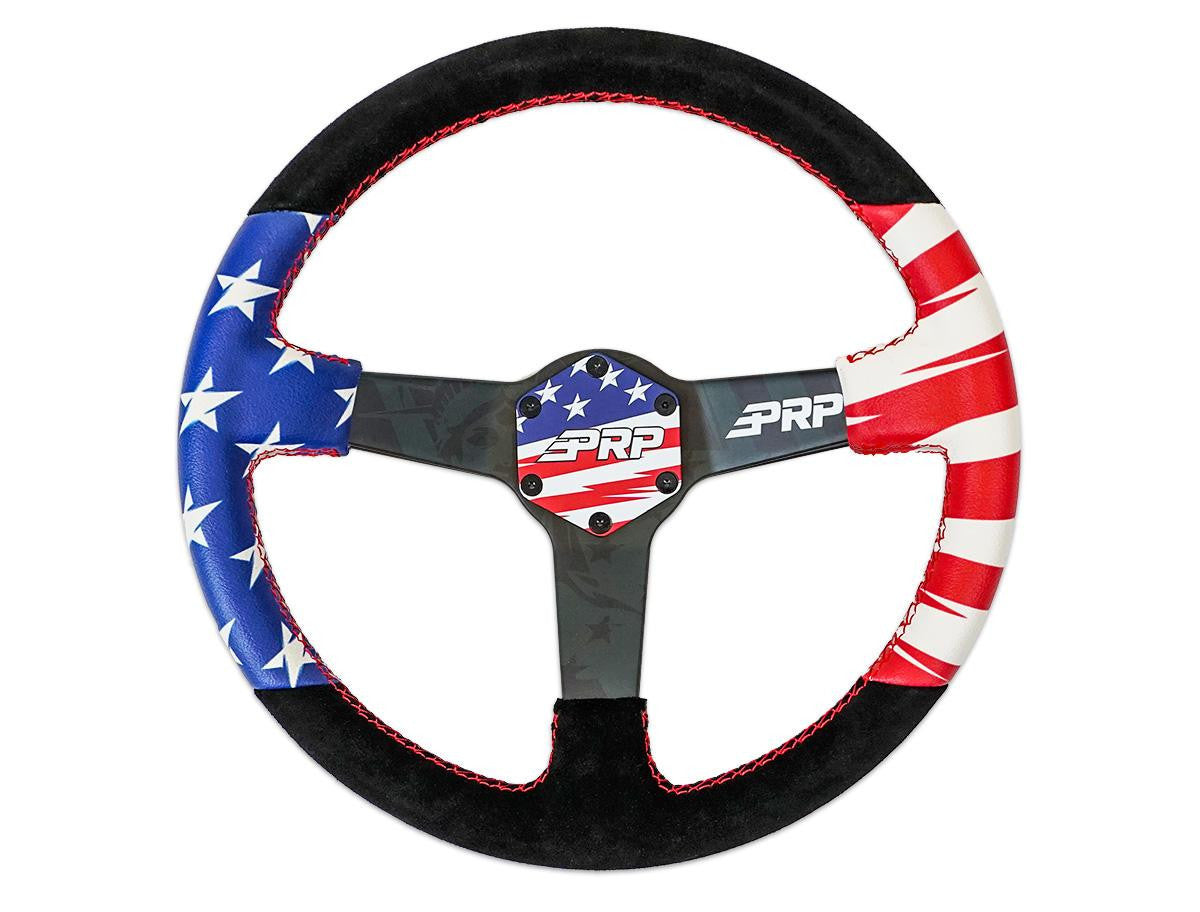 PRP Steering Wheel Center Cap (New Glory Stars and Stripes)