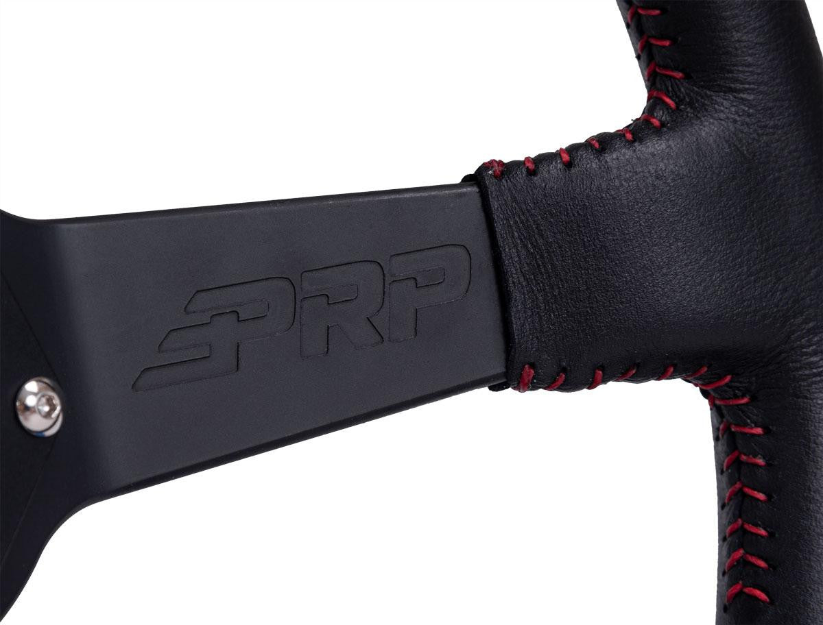 PRP Deep Dish Leather Steering Wheel