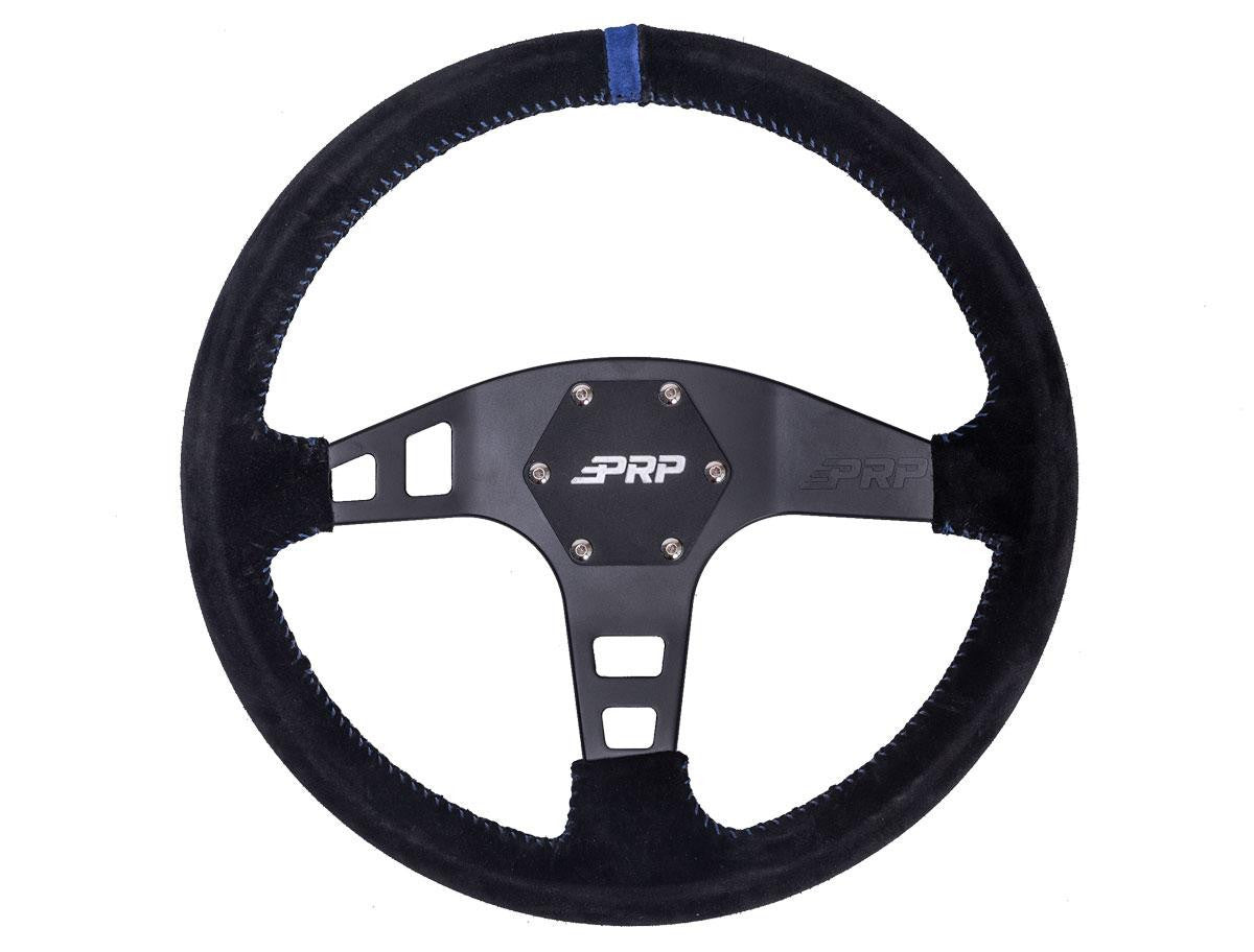PRP Flat Suede Steering Wheel