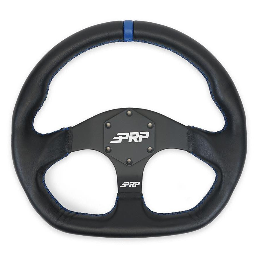 PRP Comp R Leather Steering Wheel Front View