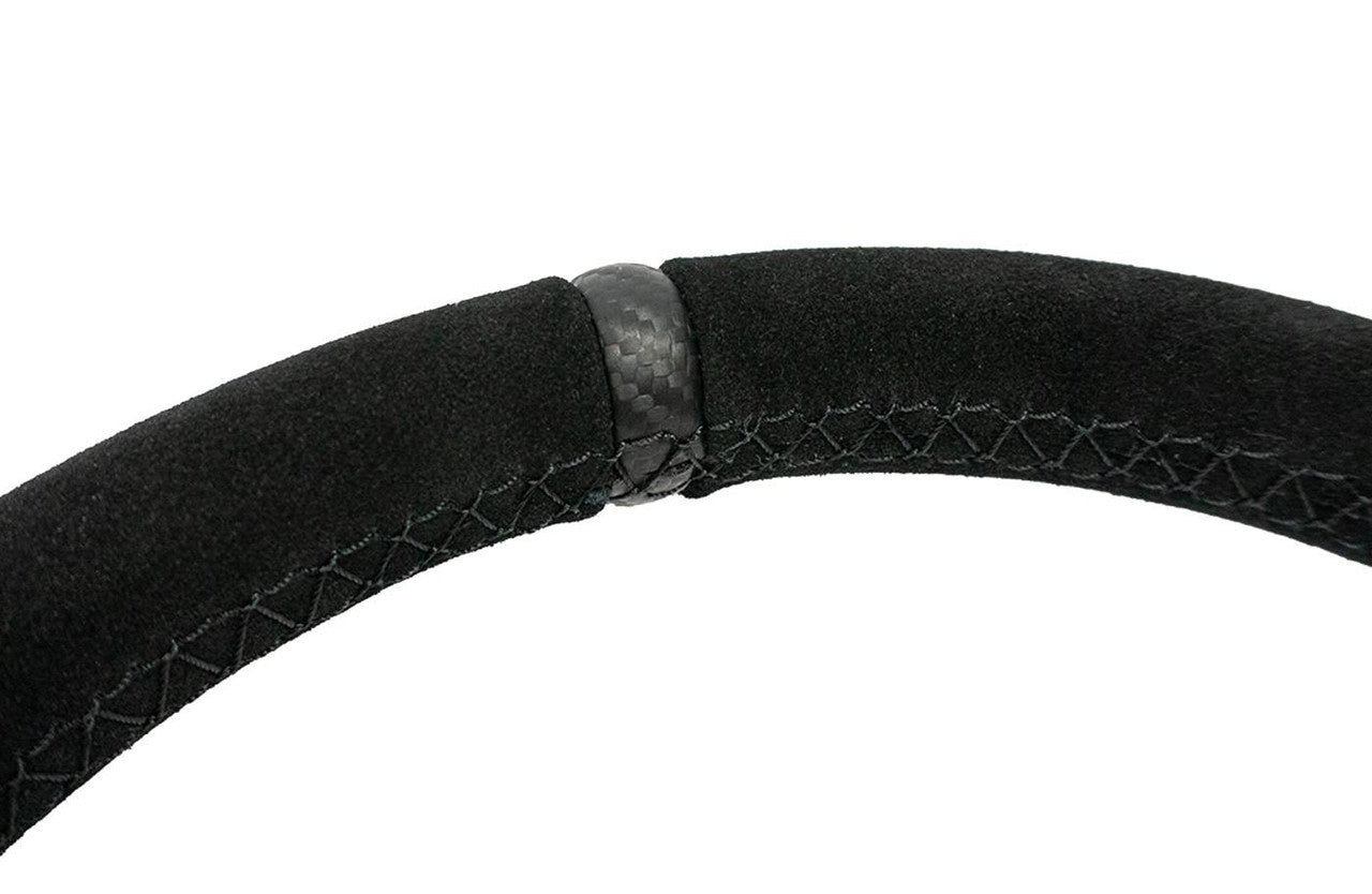 PRP Heated Comp-R Suede Steering Wheel, Black