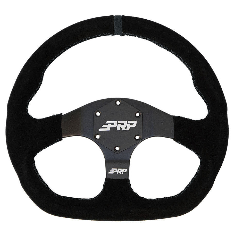 PRP Comp-R Suede Steering Wheel Front View