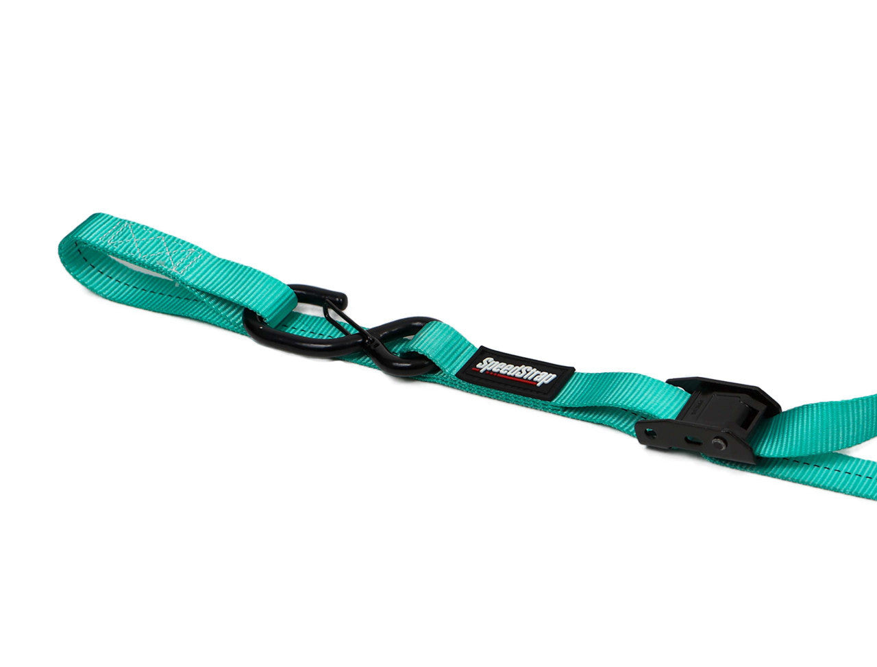 Shreddy Cam-Lock 1 in. x 10 ft. Tie Down w/ Snap 'S' Hooks and Soft Tie
