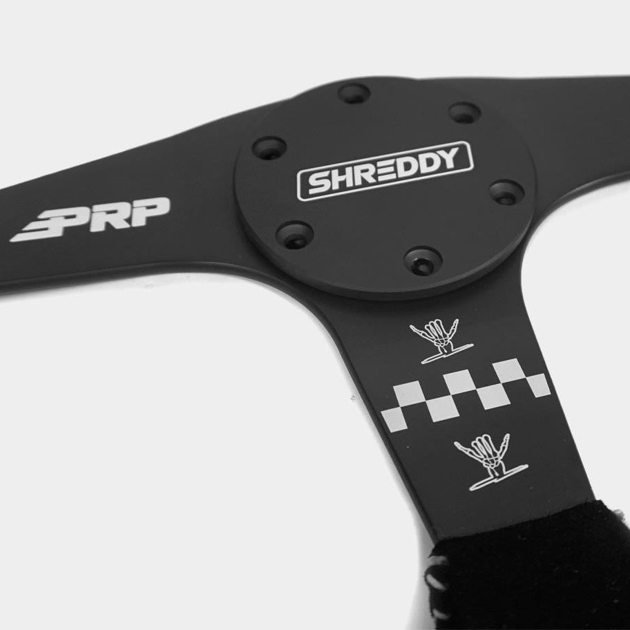PRP X Shreddy Shred Fast Steering Wheel, Flat Front View