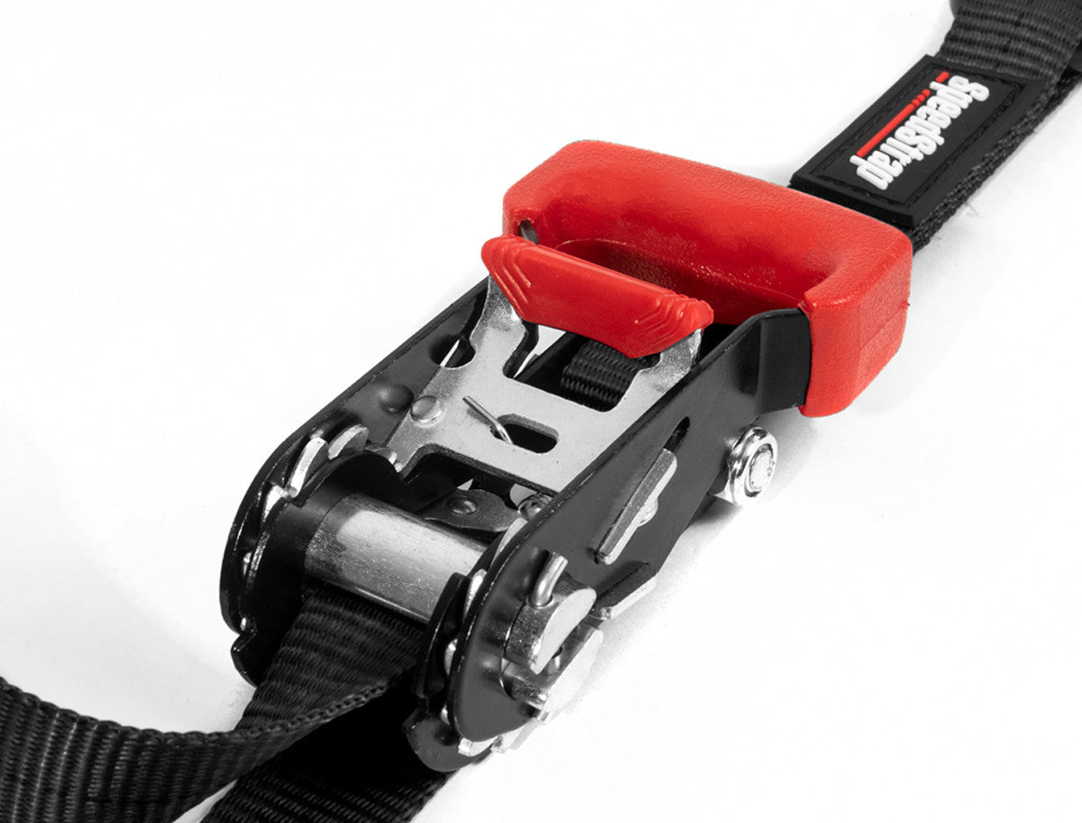 Ratchet 1 in. x 15 ft. Tie Down w/ Snap 'S' Hooks and Soft Tie