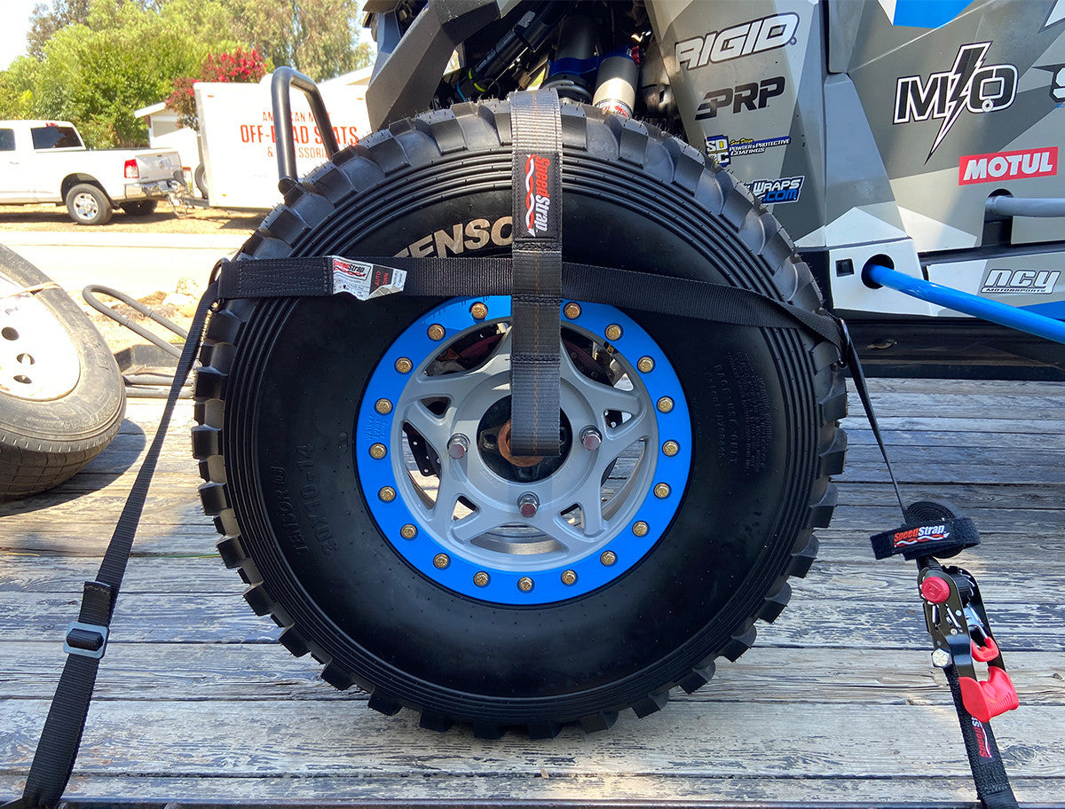 Essential UTV Tire Bonnet Tie Down Kit