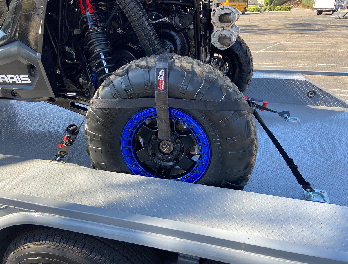 Essential UTV Tire Bonnet Tie Down Kit
