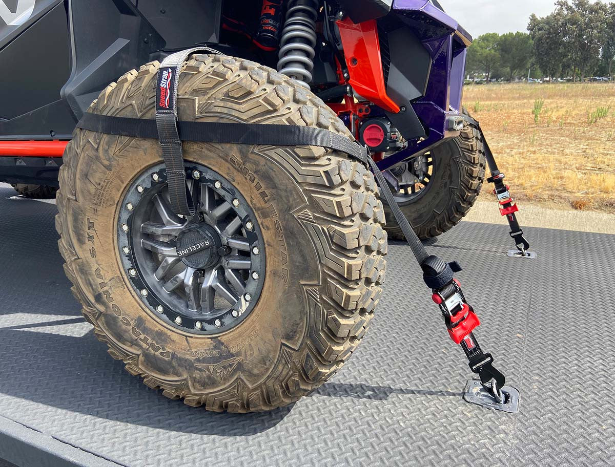 Essential UTV Tire Bonnet Tie Down Kit