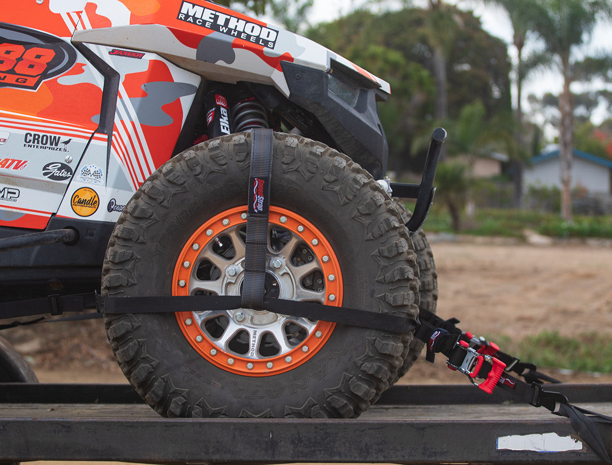 Essential UTV Tire Bonnet Tie Down Kit