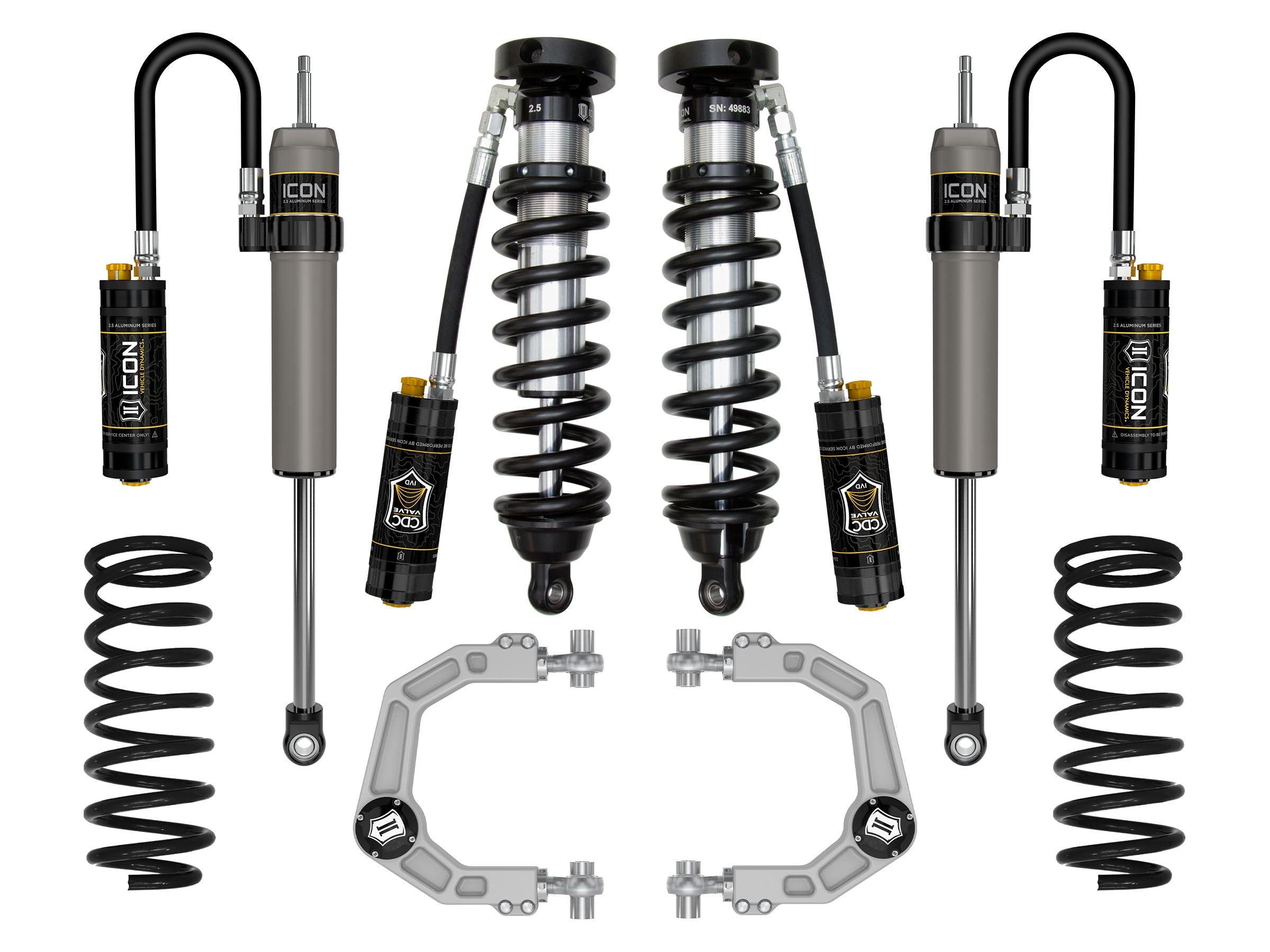 96-02 4RUNNER 0-3" STAGE 5 SUSPENSION SYSTEM W BILLET UCA