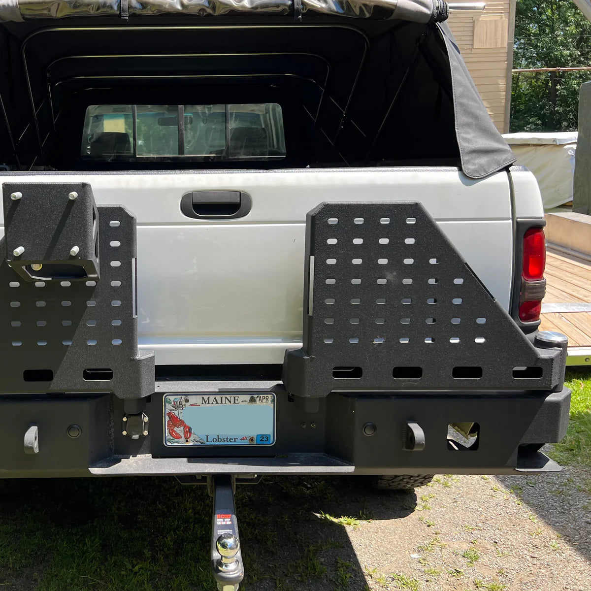 1994-2002 RAM 1500/2500/3500 OCTANE DUAL SWING OUT REAR BUMPER Front View