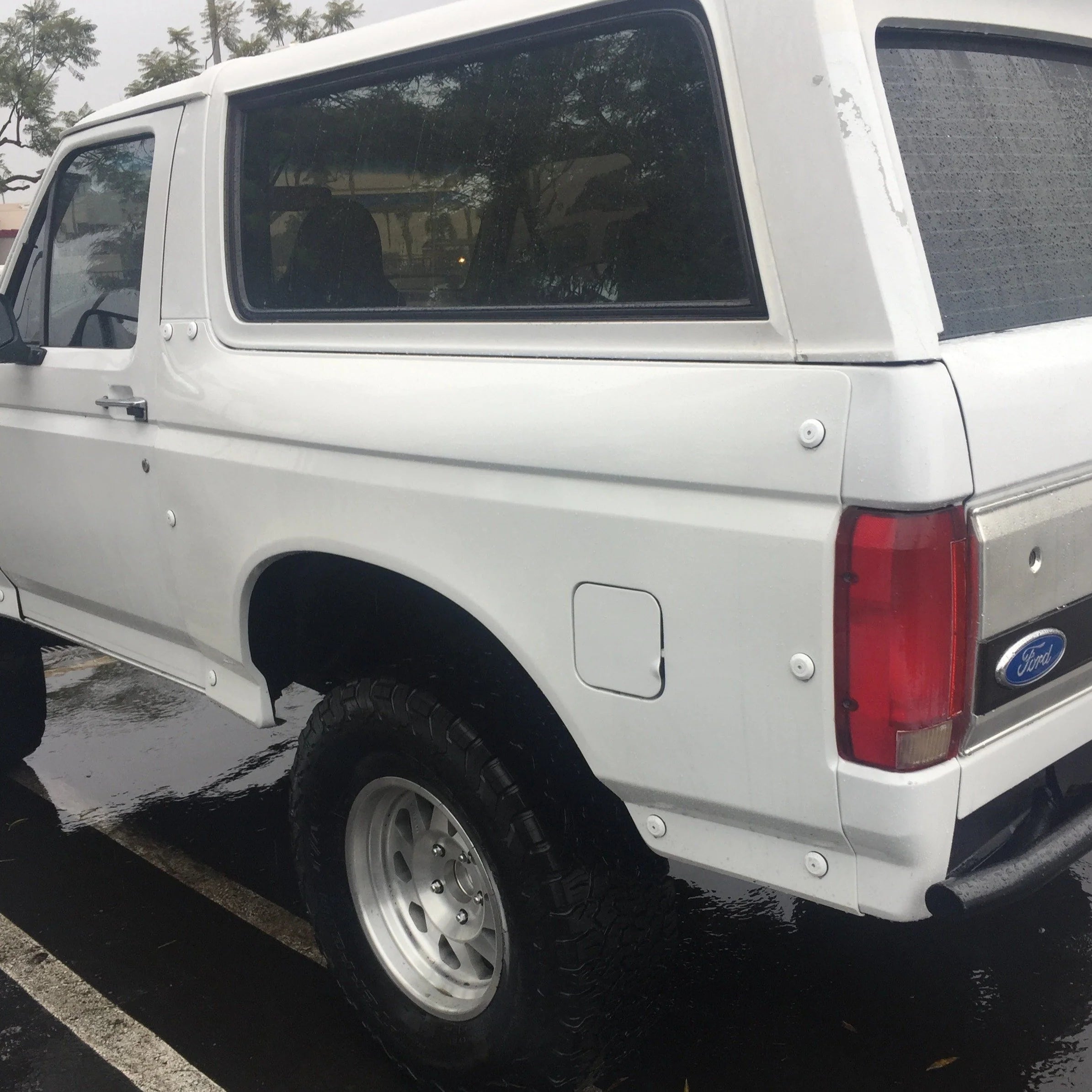 Advanced Fiberglass Concepts Ford Bronco Fiberglass Quarter Panel